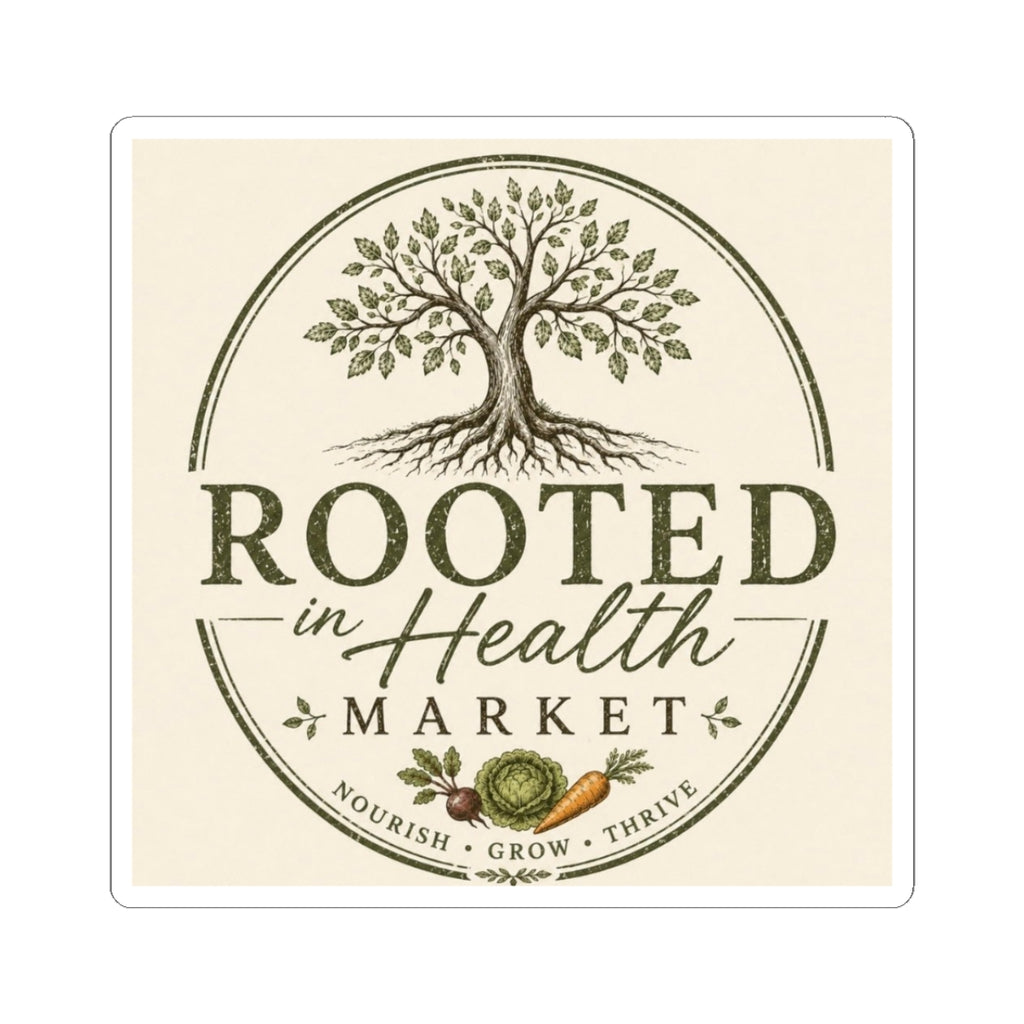 Rooted in Health Sticker