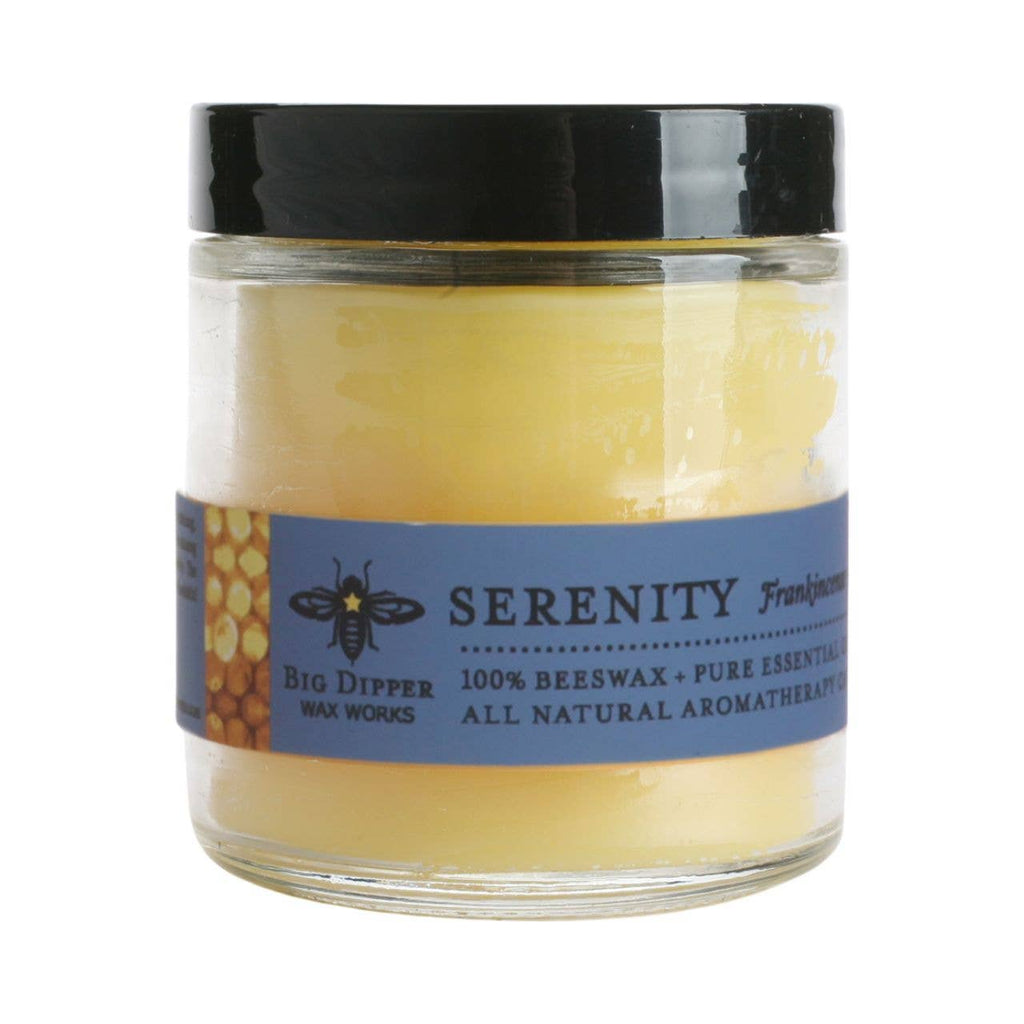 Big Dipper Wax Works - Apothecary Glass Candle – Pure Beeswax Aromatherapy – 3.2oz
