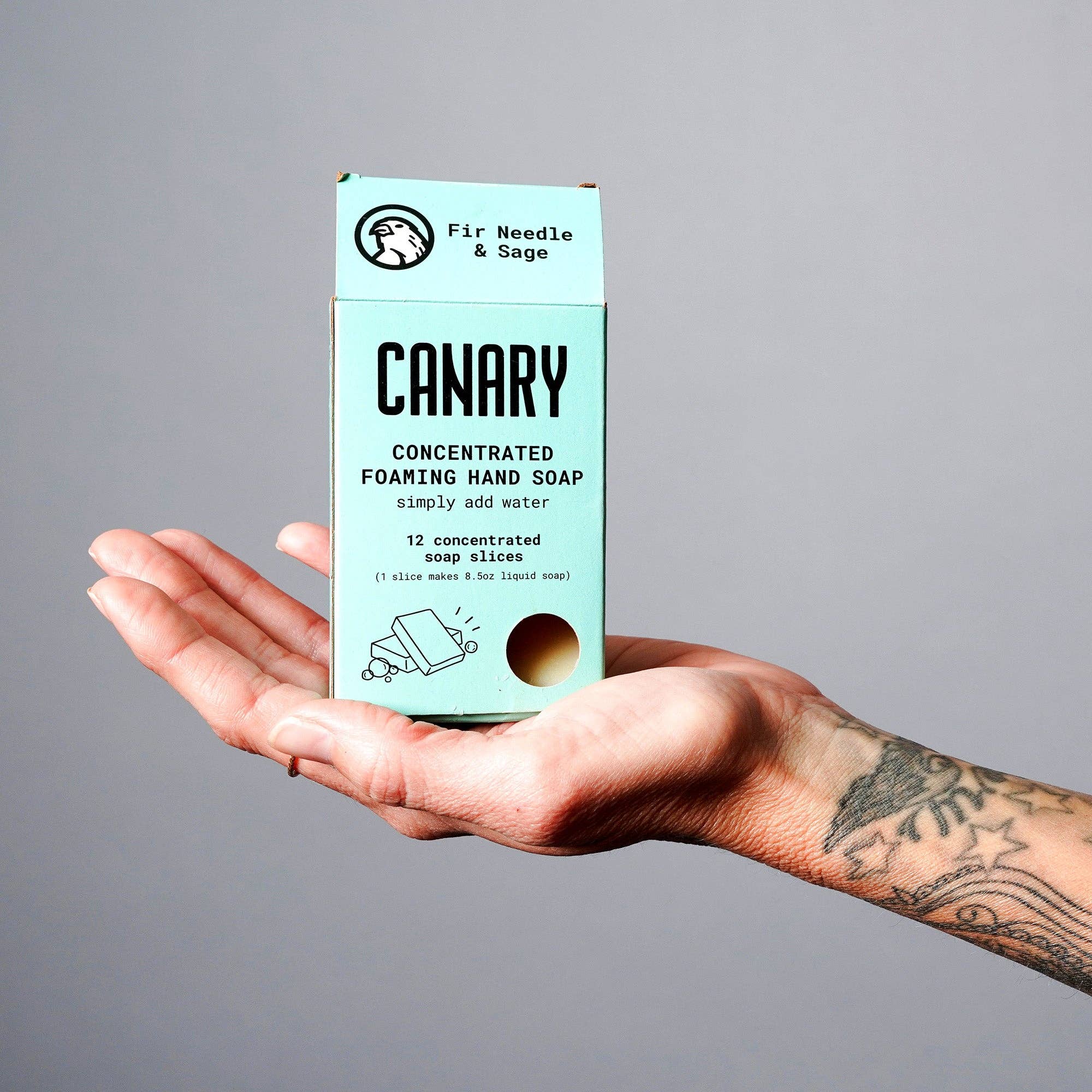 Canary Clean Products - Fir Needle + Sage Concentrated Hand Soap Refill Bars
