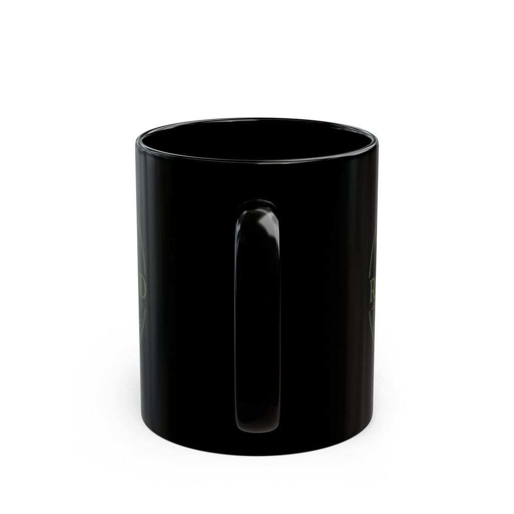Rooted in Health Market Black Coffee Mug - 11oz