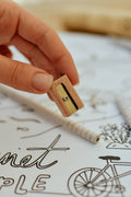 Wooden Pencil Sharpener | FSC Beechwood | Plastic-Free & Compostable