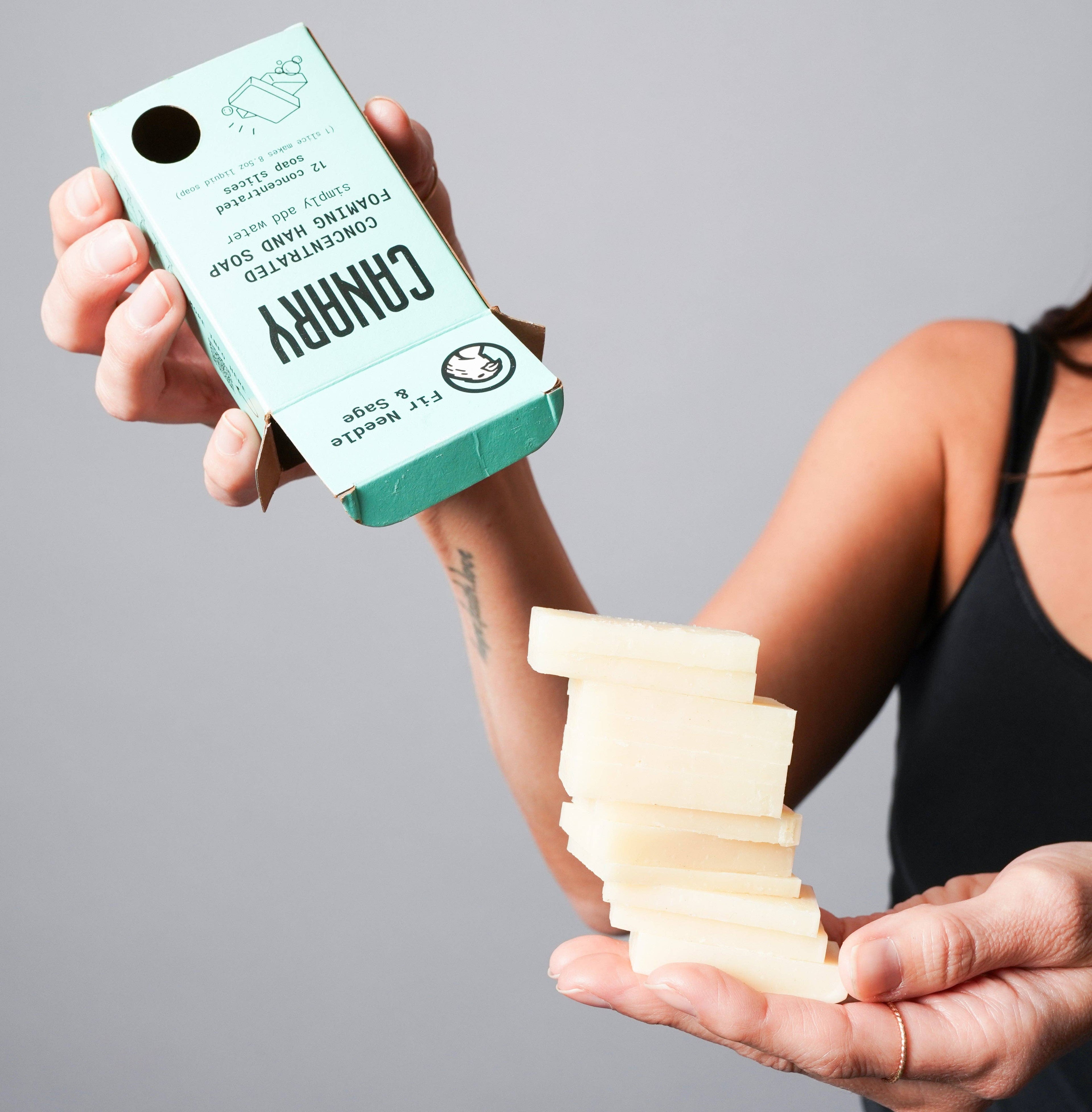 Canary Clean Products - Fir Needle + Sage Concentrated Hand Soap Refill Bars