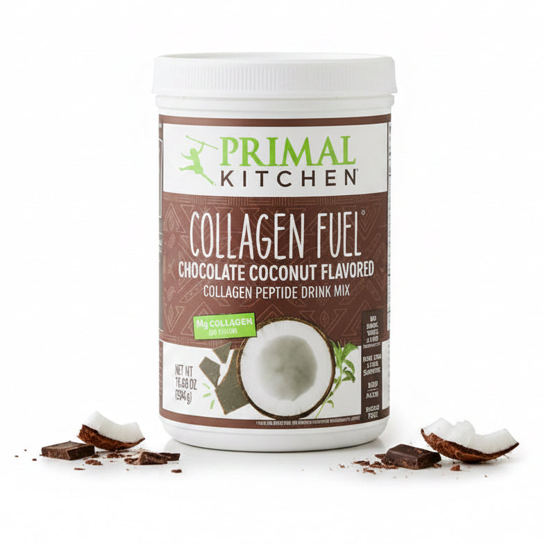 PRIMAL KITCHEN: Collagen Fuel Chocolate Coconut, 13.9 oz