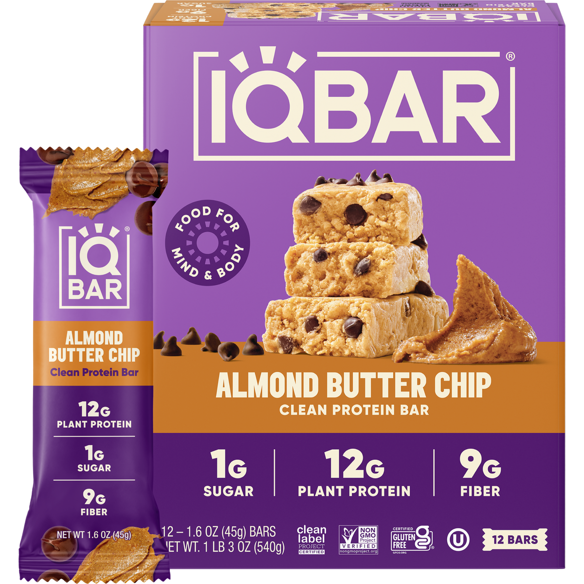 Almond Butter Chip (12 Bars)