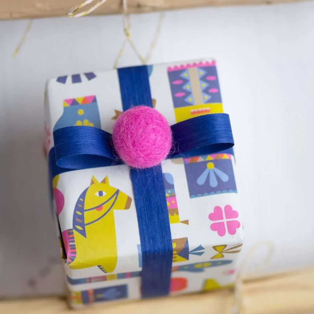 Natural Cotton Curling Ribbon – Compostable & Plastic-Free Gift Wrap Ribbon | Eco-Friendly Gifting