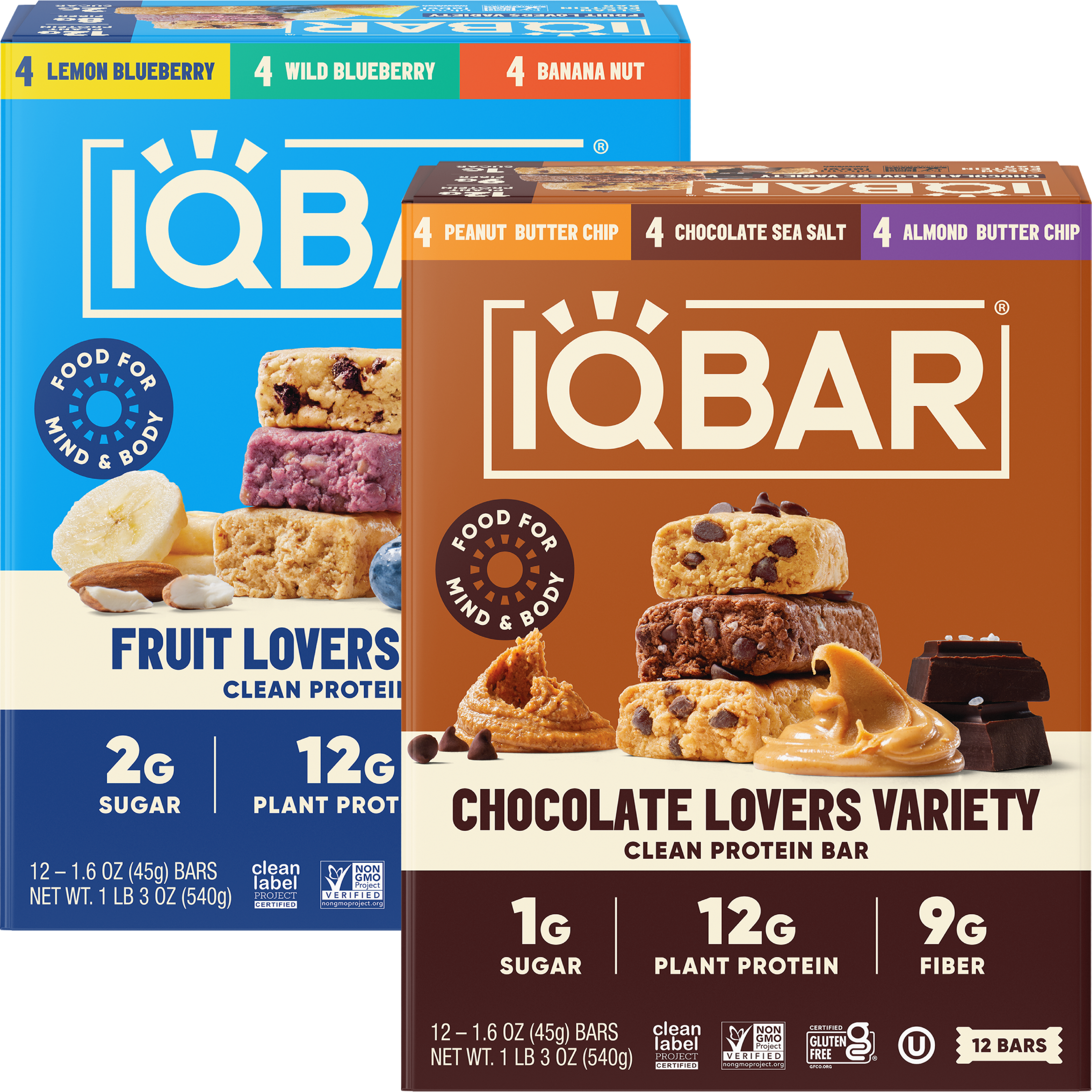 Chocolate Lovers & Fruit Lovers (24 Bars)
