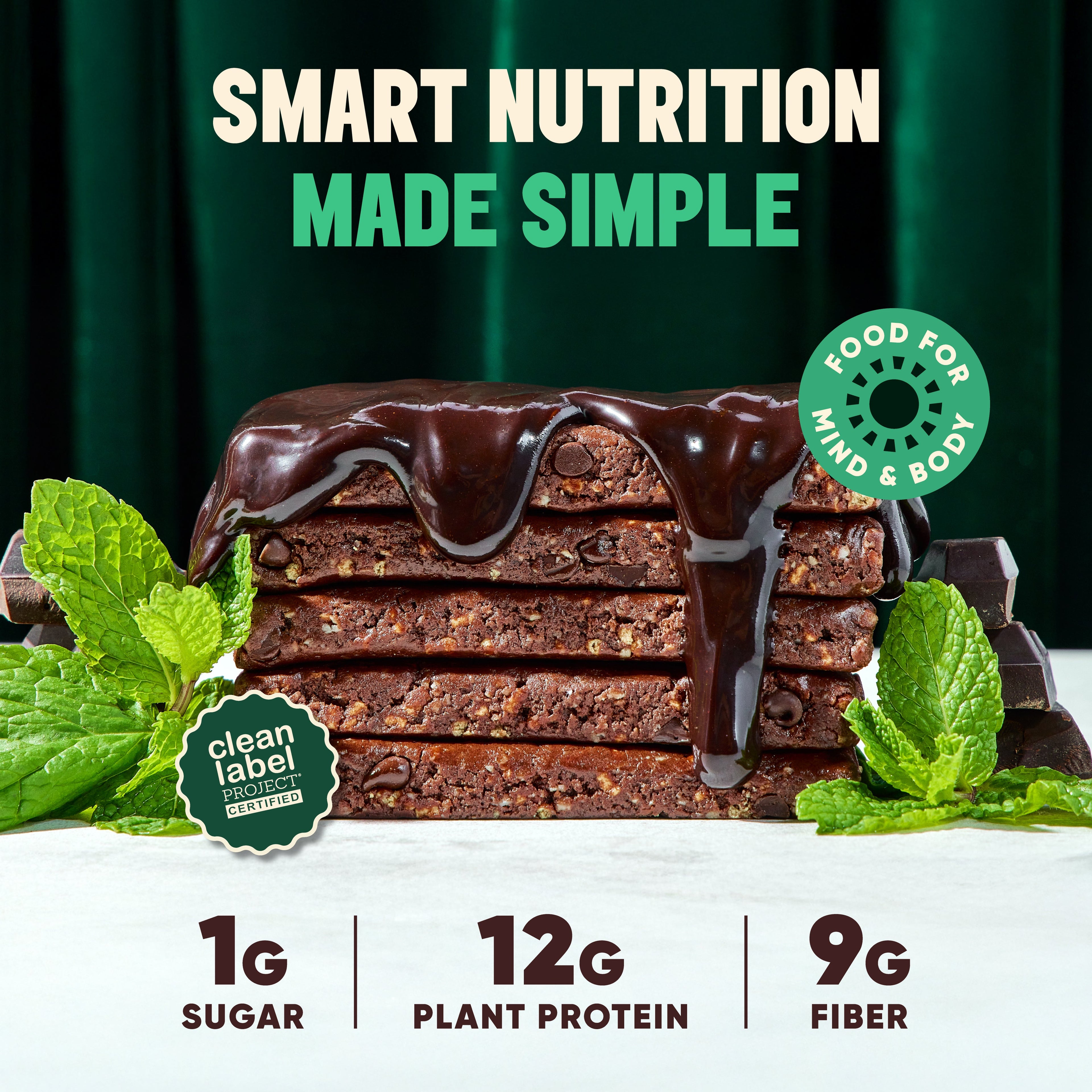 Chocolate Mint Chip (12 Bars)