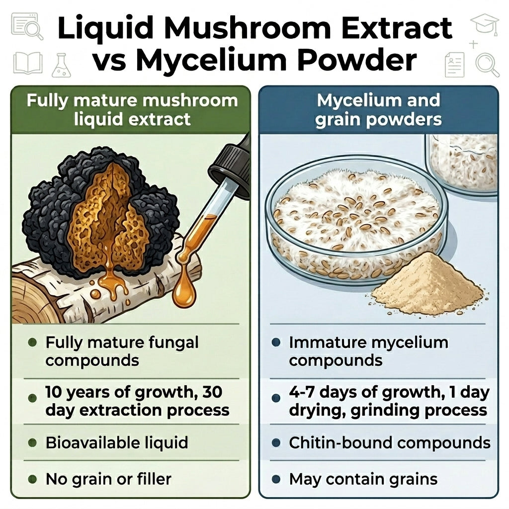 Chaga Mushroom Dual Extract
