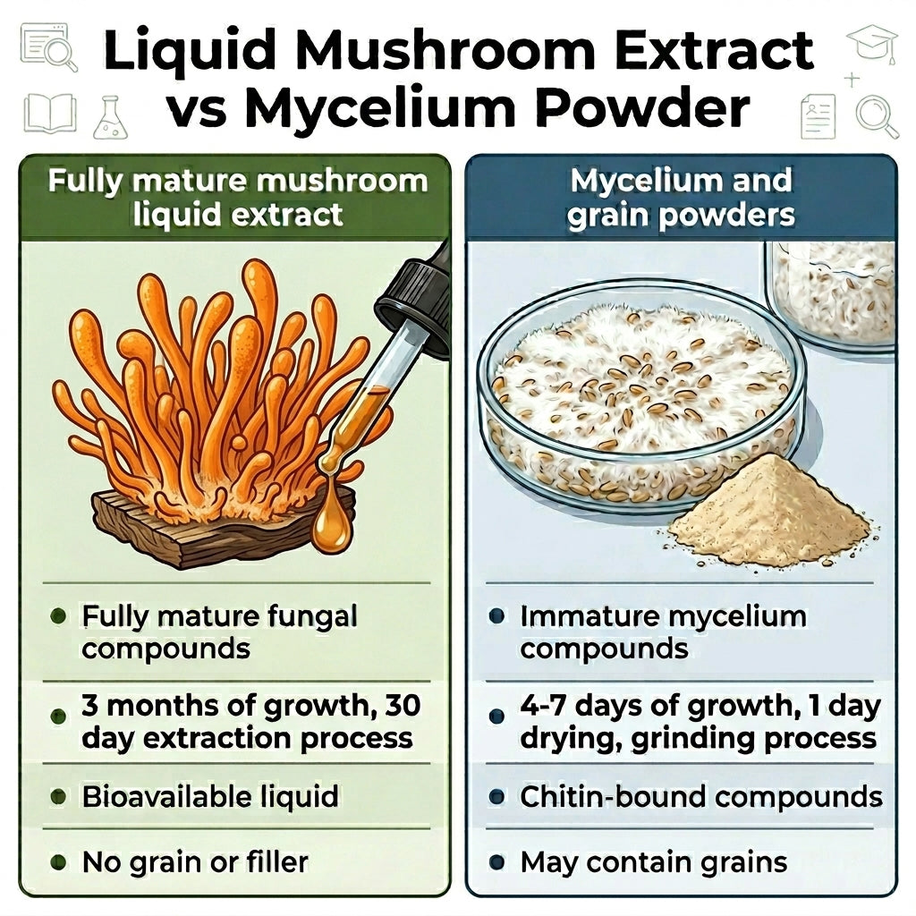 Cordyceps Mushroom Dual Extract