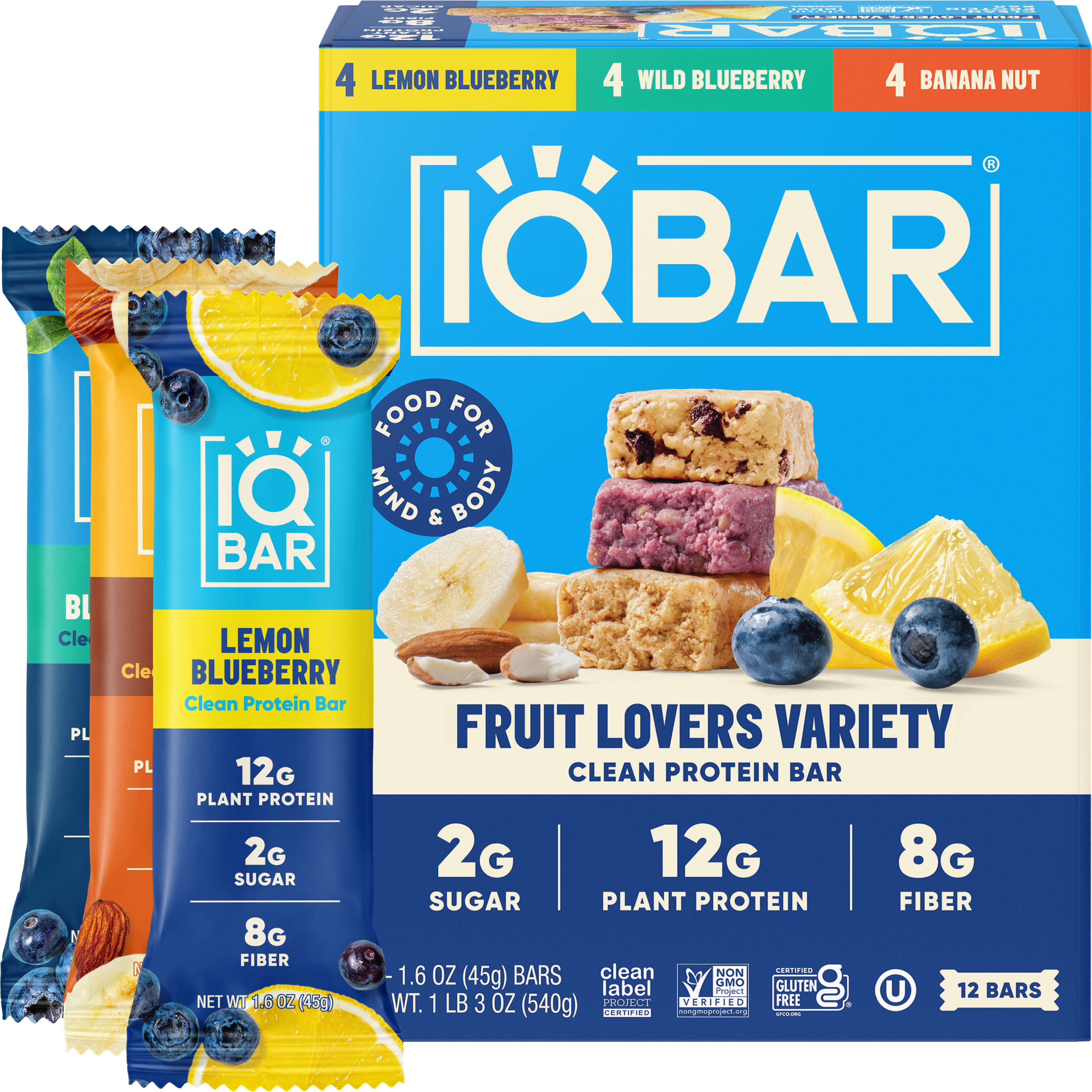Fruit Lovers Variety (12 Bars)