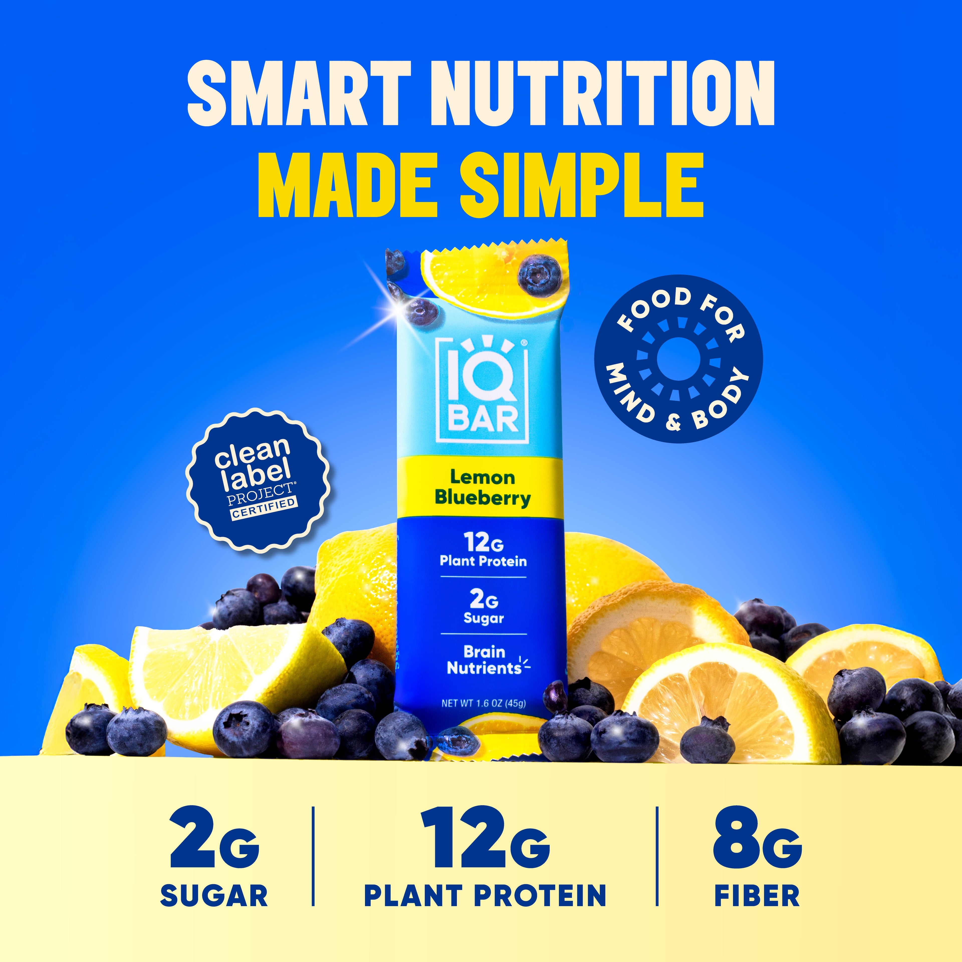 Lemon Blueberry (12 Bars)