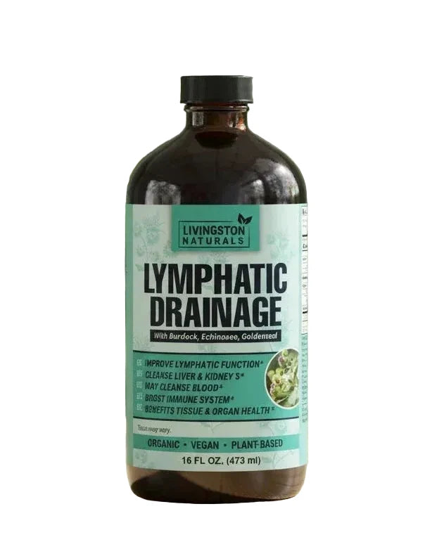 Lymphatic Drainage Power Cleanse – Organic Liquid Detox Formula