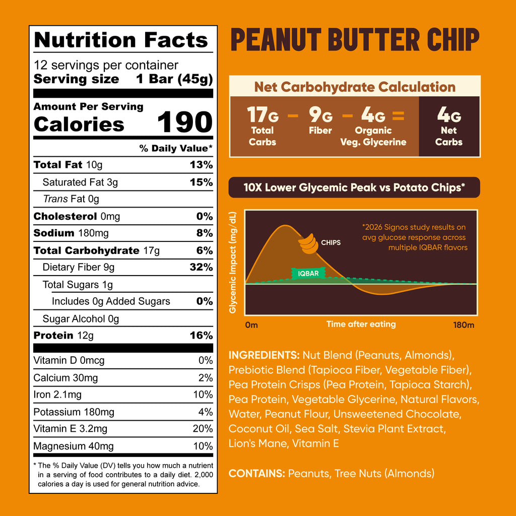 Peanut Butter Chip (12 Bars)