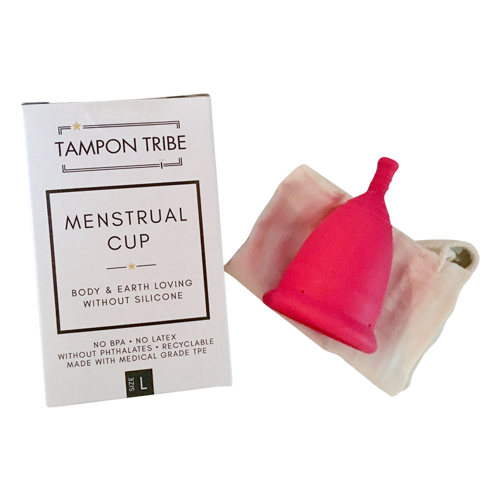 Menstrual Cup – Medium | Silicone-Free Reusable Period Cup | 12-Hour Protection