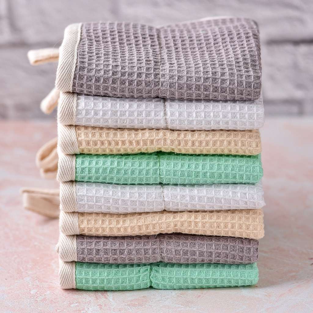 Jungle Culture - Reusable Dish Cloths - 100% Organic Sisal / Cotton Cloth