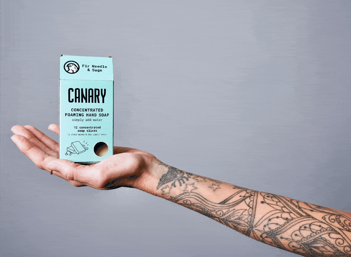 Canary Clean Products - Bourbon Reserve Concentrated Hand Soap Refill Bars
