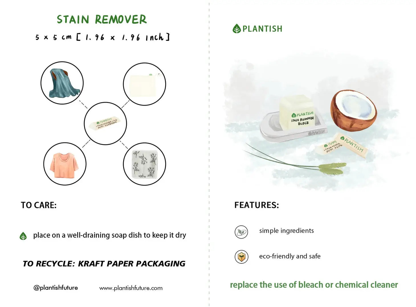 Stain Remover Soap Stick