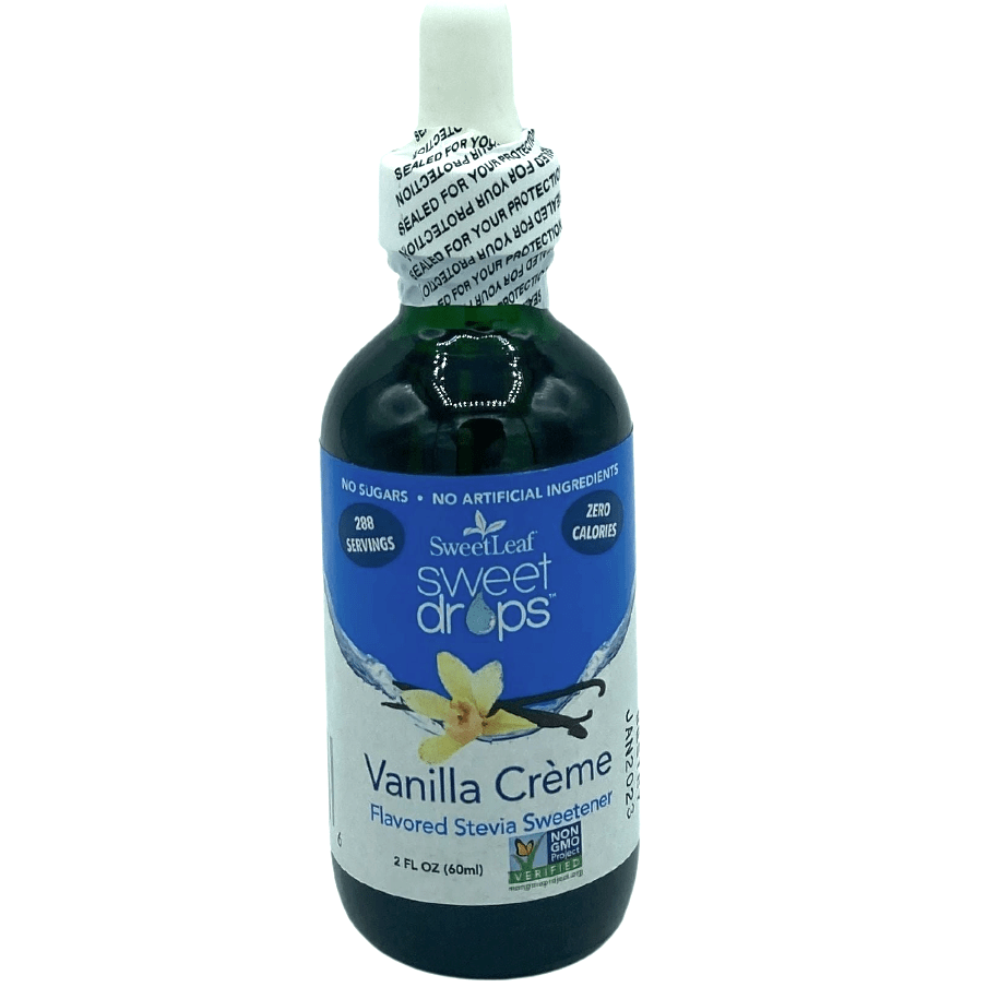 Stevia Drops, Vanilla Creme Flavored