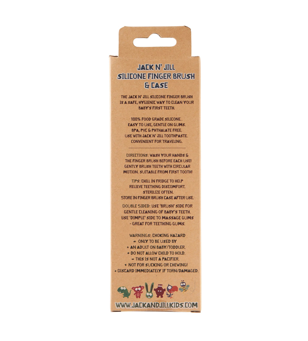 Silicone Finger Toothbrush - Stage 1 (6 - 12 months)